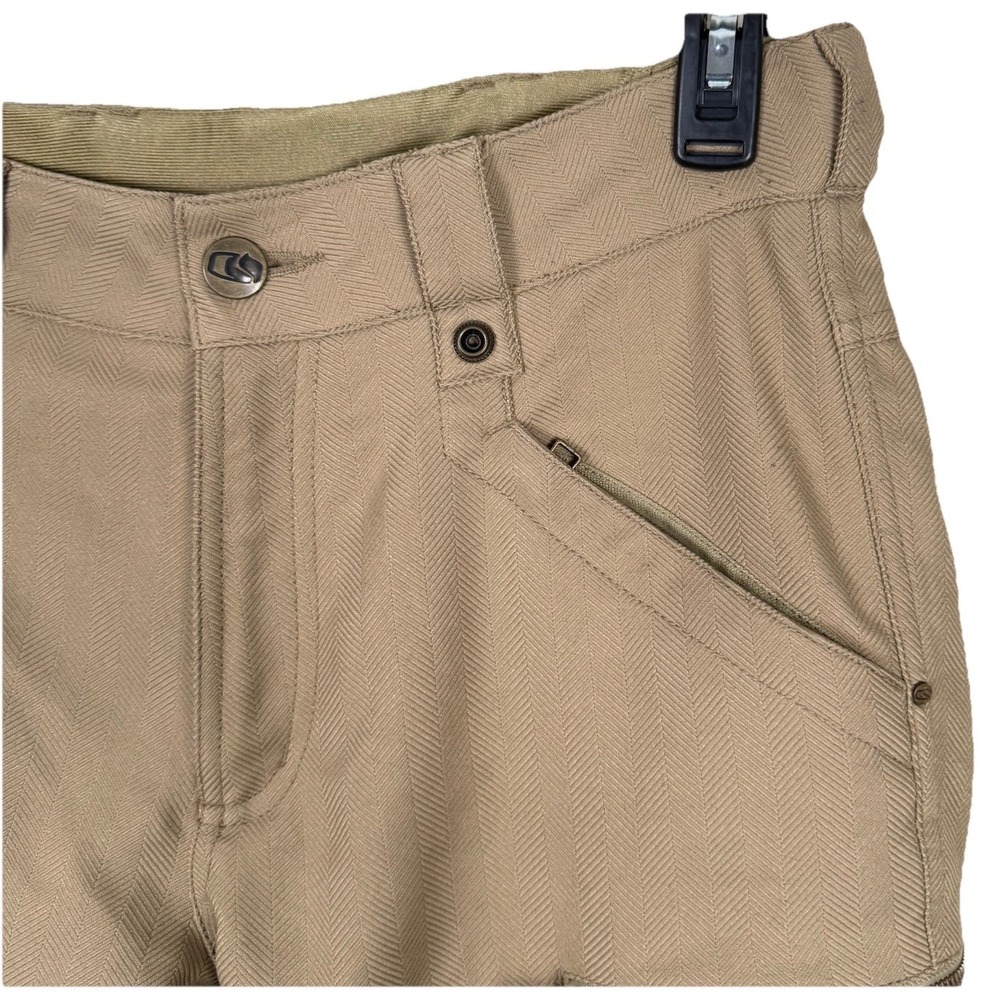 Bonfire Men's 15K Dry‎ Level 2 Small Tan Snowboard Ski  Snow Pants  30x32 - Picture 3 of 15